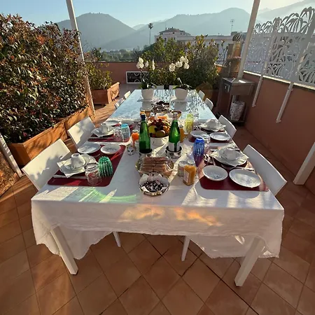 The Rooftop Terrace Two Double With Private Bathrooms And An Equipped Roof Terrace 4* Sant'Agnello